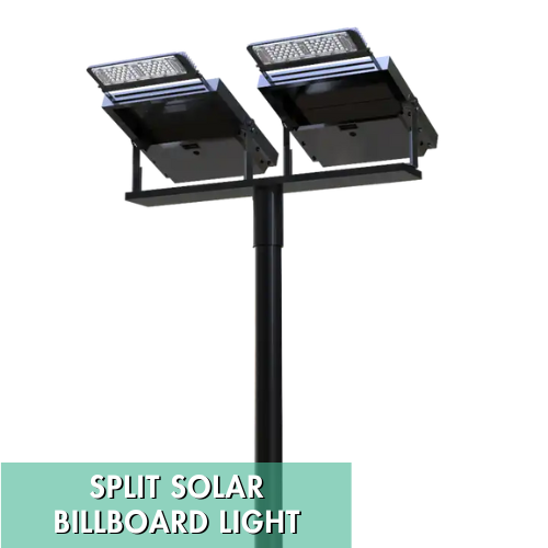 Split Solar Billboard Light